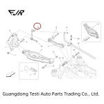 Long-Lasting Performance Ball Tie Rod For Levante M161 670038692 670038693