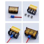 9.5mm / 0.375" Barrier Screw Terminal Blocks Side Pin Mounting