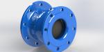 Hydrodynamic Design Water Hammer Prevention Check Valve For Cooling System /