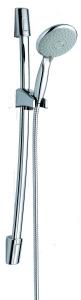 Wholesale Modern Chrome Bath Shower Mixer With Slider Rail 740 mm Height SH908 from china suppliers