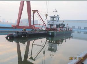 Wholesale 450mm 18 inch Cutter Suction Sand Mining Dredger with Cutter Head and Anchoring Booms from china suppliers