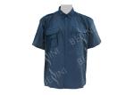 Men's 100%Nylon Work Shirt Short Sleeve Mesh Embroidery Holes