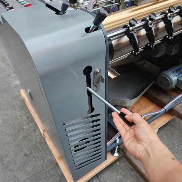 DG850B Feeder Box Gluing Machine Paper Sheet Rigid Box Forming Machine