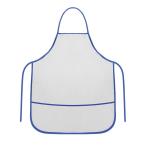 Comfort White Polyester Apron Sublimation Blanks For Adult And Kids Eco Friendly
