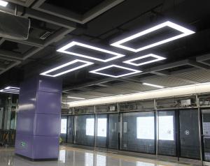 Wholesale Aluminum Rectangle Linear Light Customized LED Light 26000lm from china suppliers