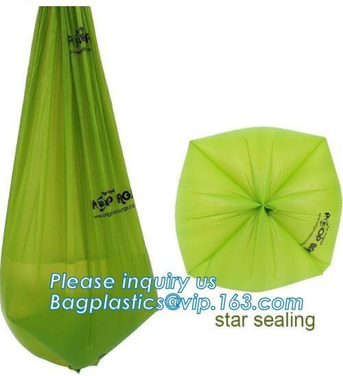 eco friendly plastic disposable dog poop glove bags, Eco Friendly Biodegradable