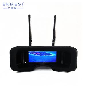 China 2020 Mini 2.7 Inch RC FPV Box Goggles HMD 960*240 Long Range FPV Headset For Race Drone on sale