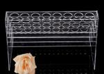 4 Floor Acrylic Display Stands Holder Plexiglass Lip Gloss Display Environment -