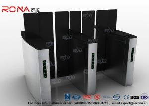 Wholesale Access Control Turnstile Security Gates Tempered Glass Sliding Material from china suppliers