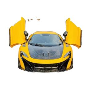 Wholesale Car Front Bumper Carbon Parts for Mclaren Mp4 12C 625c 650S Upgrade to 675LT Style Body Kit from china suppliers