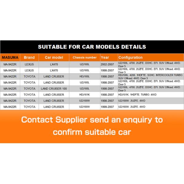 PS5355R MASUMA ODM Auto System Lower Control Arm 4861060030 48610-60030 for Lexus GX460