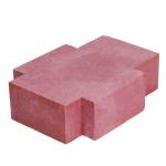 Punching Magnesia Chrome Corundum Refractory Brick with High Insulating