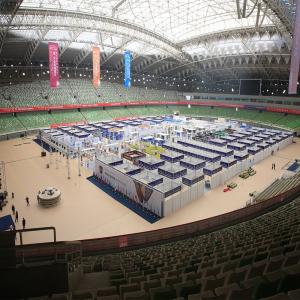 Wholesale Interlocking Design Portable Event Flooring For Turf Protection Camping Flooring from china suppliers