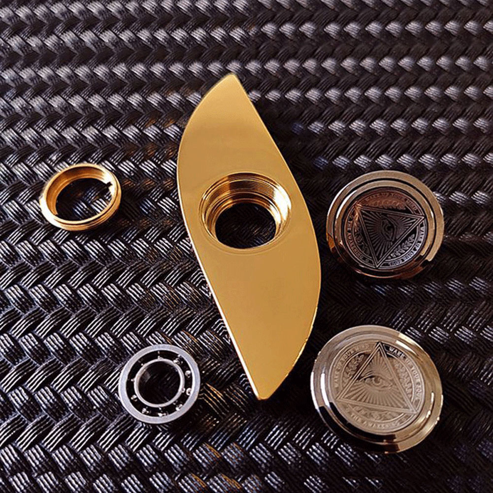 Gender-Neutral Metal Sensory Fidget Spinner Toy Perfect for Anxiety and Stress Relief