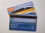Track 3 Data Encoded Magnetic Stripe Gift Cards , Magnetic Swipe Cards For