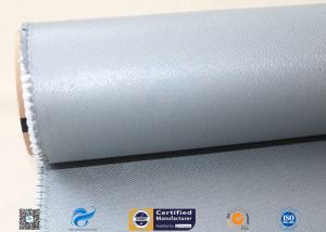 China Electrical Insulation Silicone Fiberglass Fabric / Glass Fibre Cloth Fire Resistant on sale
