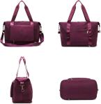 Large Capacity Expandable Dry Wet Separation Bag Travel Carry On Tote With