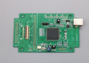 China 2U Prototype PCB Assembly 6 Layers 3Oz Black Soldmask White Silkscreen on sale