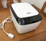 Plastic Ultrasonic Fruit And Vegetable Washer Ozone Sterilization 300ML Four