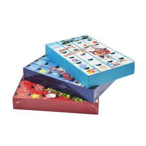 Wholesale Gift Paper Cardboard Christmas Candy Box Luxury Drawer Chocolate Advent Calendar Box from china suppliers