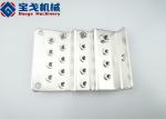 Custom B11 260*30*3mm Multi-Bend Perforated Nickel-Plated Copper Bus Bar for