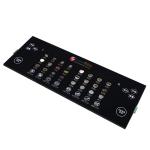 Touch Display Module Capacitive Membrane Switches LGF Backlighting Technology
