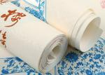 Chinese Style Vintage Inspired Wallpaper / Moisture Resistant Wallpaper High