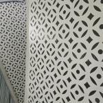Aluminum Perforated Mesh Curtain Walls Iron Pallet Packing Straight Hole
