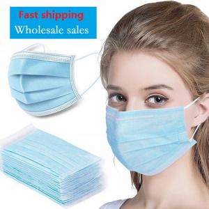 Wholesale Anti Virus Disposable Face Masks 3 Layer Mouth CE FDA Certification from china suppliers