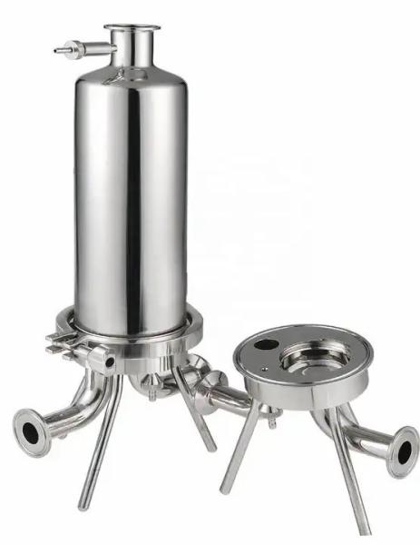SUS316L Stainless Steel Microporous Membrane Filter Housing for Liquid