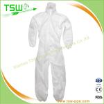 Chemical Protective 55gsm Microporous Non Woven Disposable Coverall