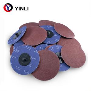 Wholesale 3 inch 75mm Quick Change Sanding Discs Set With Tray And 1/4&quot; Holder from china suppliers