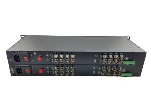Wholesale 16CH 720P 960P 1080p HD 1080p CVI/TVI/AHD with RS485 data Video Converter / Fiber Optic Transmitter from china suppliers