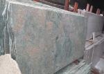 Teal Green Popular Large Granite Slabs , Paradise Natural Granite Kitchen Slab