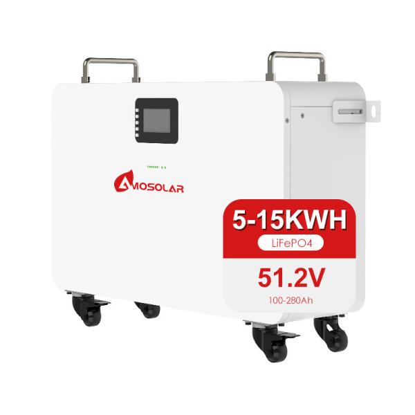 Off Hybrid Grid System Lithium Ion Battery 5KWH 48V 100Ah with 6000 Times Cycle