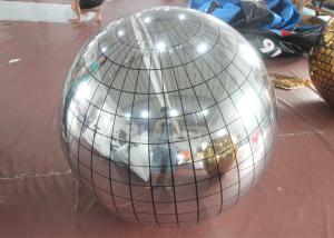 Wholesale Giant Event Decoration PVC Floating Sphere Mirror Balloon Disco Shiny Inflatable Mirror Ball from china suppliers