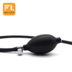 Black Hemisphere Bulb Air blower , Durable Flexible Squeeze Bulb Pump With
