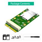 Full Size USB Mini PCI-E Sim Card Adapter Customized