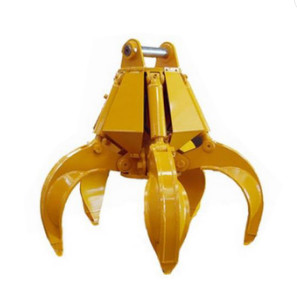 Our durable Orange Peel Grab is constructed of high-strength steel and intelligent hydraulics for increased efficiency.