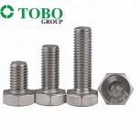 M12 Stainless Steel A2-70 Hex Head With Fine Pitch Threaded Bolt DIN960 DIN961