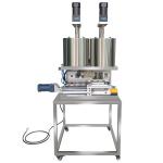 2.6KW Lipstick Production Line Marble Lipstick Filling Machine Double Color