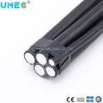 Service Drop Aerial Bundle Cable 3X70mm2 54.6mm2 16mm2 ABC Cable for Electrical