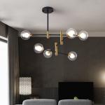 LED Glass Chandelier Lustre home interior lighting Magic Bean Chandelier(WH-MI