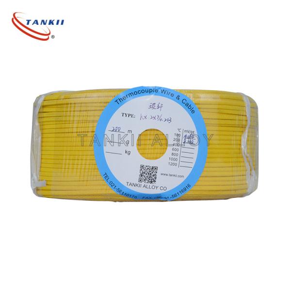 ISO Certified K Type Thermocouple Extension Wire Chromel Alumel With Fiberglass