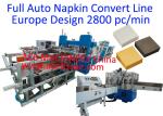 30x30cm Table Napkin Machine Full Automatic Line For Paper Napkin