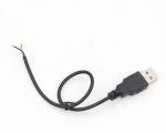 OEM USB 2.0 A Male To Open Stripped Tinned Soldering Bare 2 Wire End Pigtail