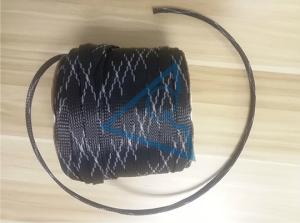 Wholesale UL94V-2 Black And Gray Elastic wire sleeve Halogen Free Environmentally Friendly Polyester (PET) from china suppliers