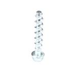 Carbon Steel Zinc Plating Flange Hex Concrete Screws Anchor M8 60mm Masonry