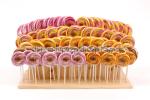 Countertop Solid Wooden Display Racks For Snack Store Lollipop Merchandising