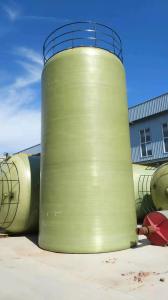 Wholesale Filament Winding Cylinder Water Tank Durable Frp Vertical Storage from china suppliers
